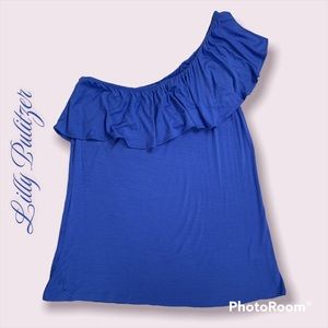 NWOT Lilly Pulitzer one shoulder top